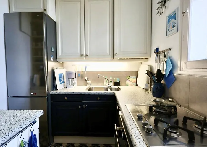 Tara - 4 Prs - Clim - 2 Min Plages 别墅